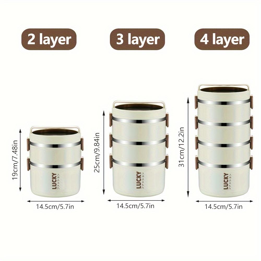 1 Large-capacity Stainless Steel Lunch Box with a Thermal Lunch Bag – a Heat-sealed Lunch Box for Use In Schools, During Camping