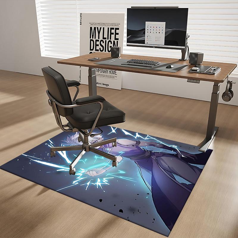 

1pc Anime Cartoon Design Office Chair Mat - Winter Soldier Inspired, Non-Slip Carpet for Home Decor, Suitable for All Seasons, Perfect Gift Idea.Q002 60cm by 90cm