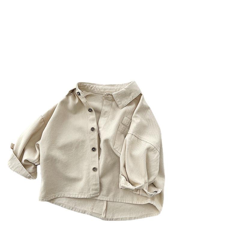 Stil aufmischen: Retro Hemd im koreanischen Stil & Mori Strickjacke für Kinder, Kollektion 2025