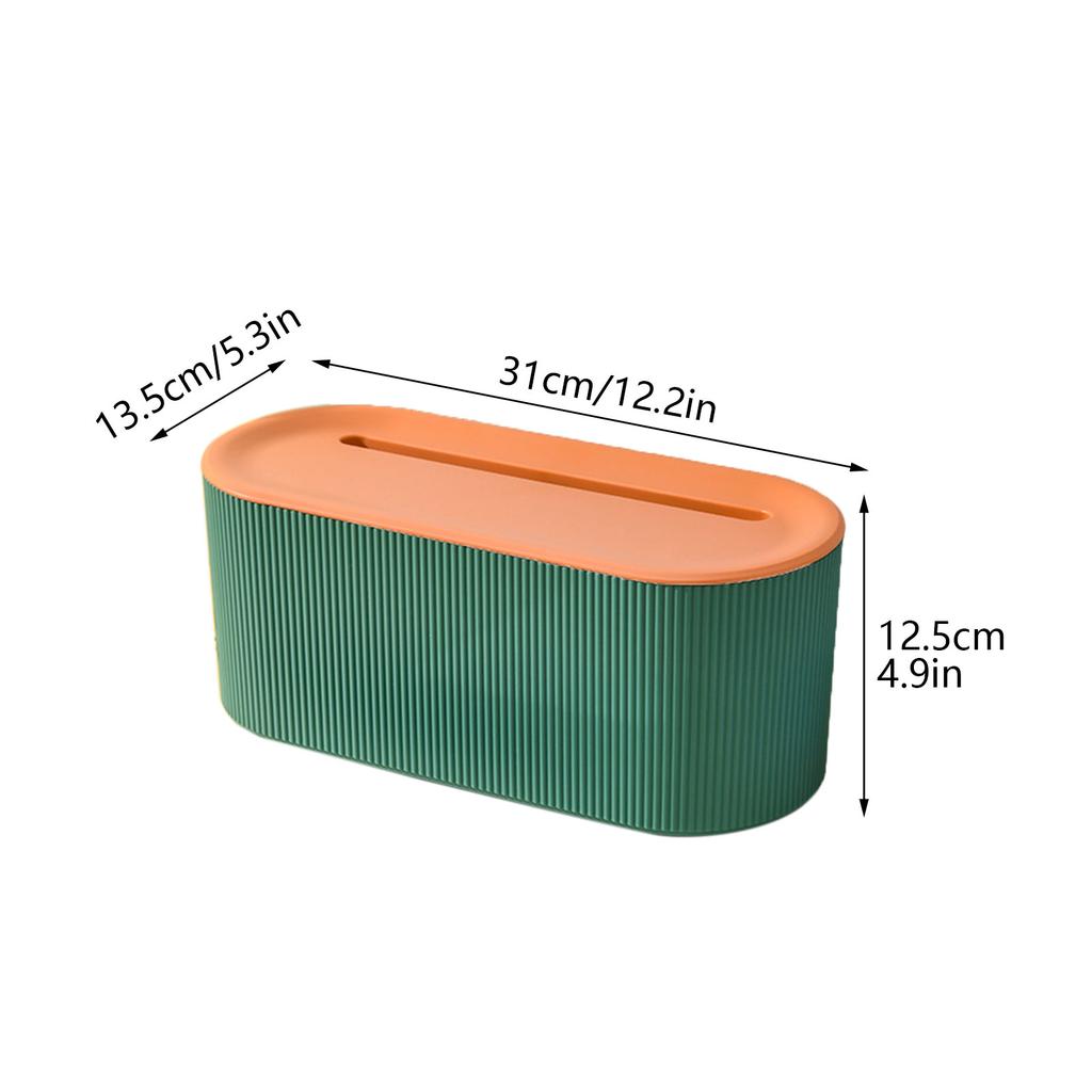 Plug Board Storage Box Modern Breathable PP Cable Management Boxes Organizer for Cords