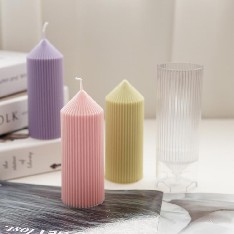 Exquisite Plastic Stereo Candle Mold Handmade Scented Candle Mould Epoxy Mold