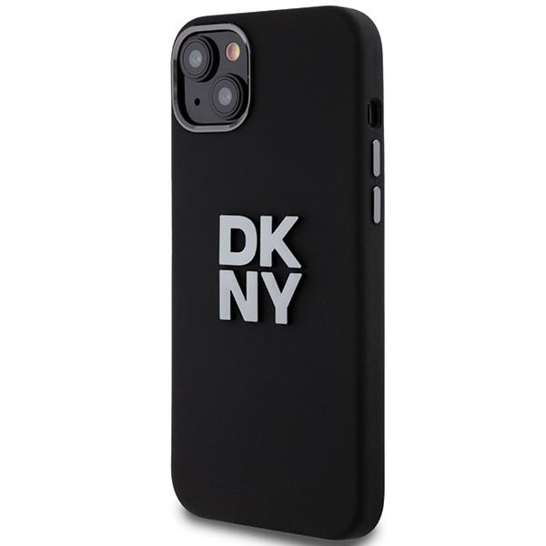 Dkny Dkhcp15Ssmcbsk Iphone 15 / 14 / 136.1 Czarny/Black Hardcase Liquid Silicone Metal Logo