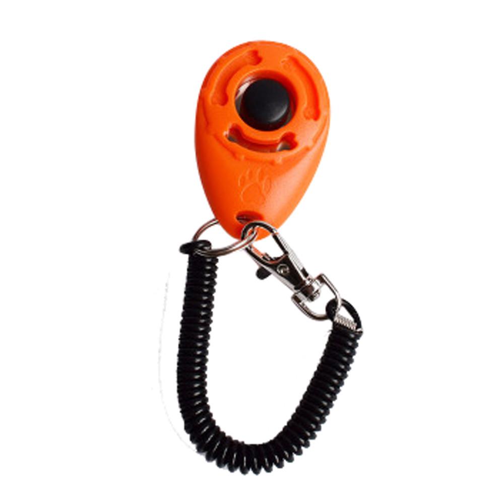 Ramidos 1 Piece New Dog Pet Click Clicker Training Trainer Aid Wrist Strap