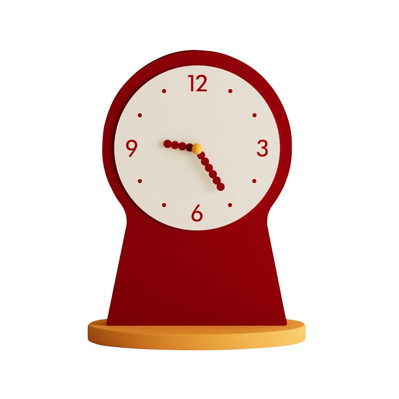 

Elegant Desktop Clock Ornament: Creative Small Living Room & Bedside Table Display Standard