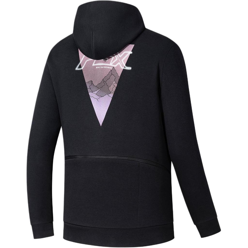 Anta Champion Outdoor Travel Series Letter Print Hooded Soft Breathable Versatile Sweatshirt Men Sweatshirt 152610710-4