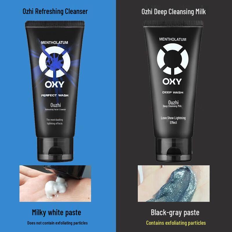 Mentholatum Oxy Men's Refreshing Facial Cleanser
