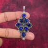 Lapis Lazuli Pendant Handmade Gemstone Jewelry, 925 Solid Sterling Silver Pendant ,Unique Design Jewelry Pendant