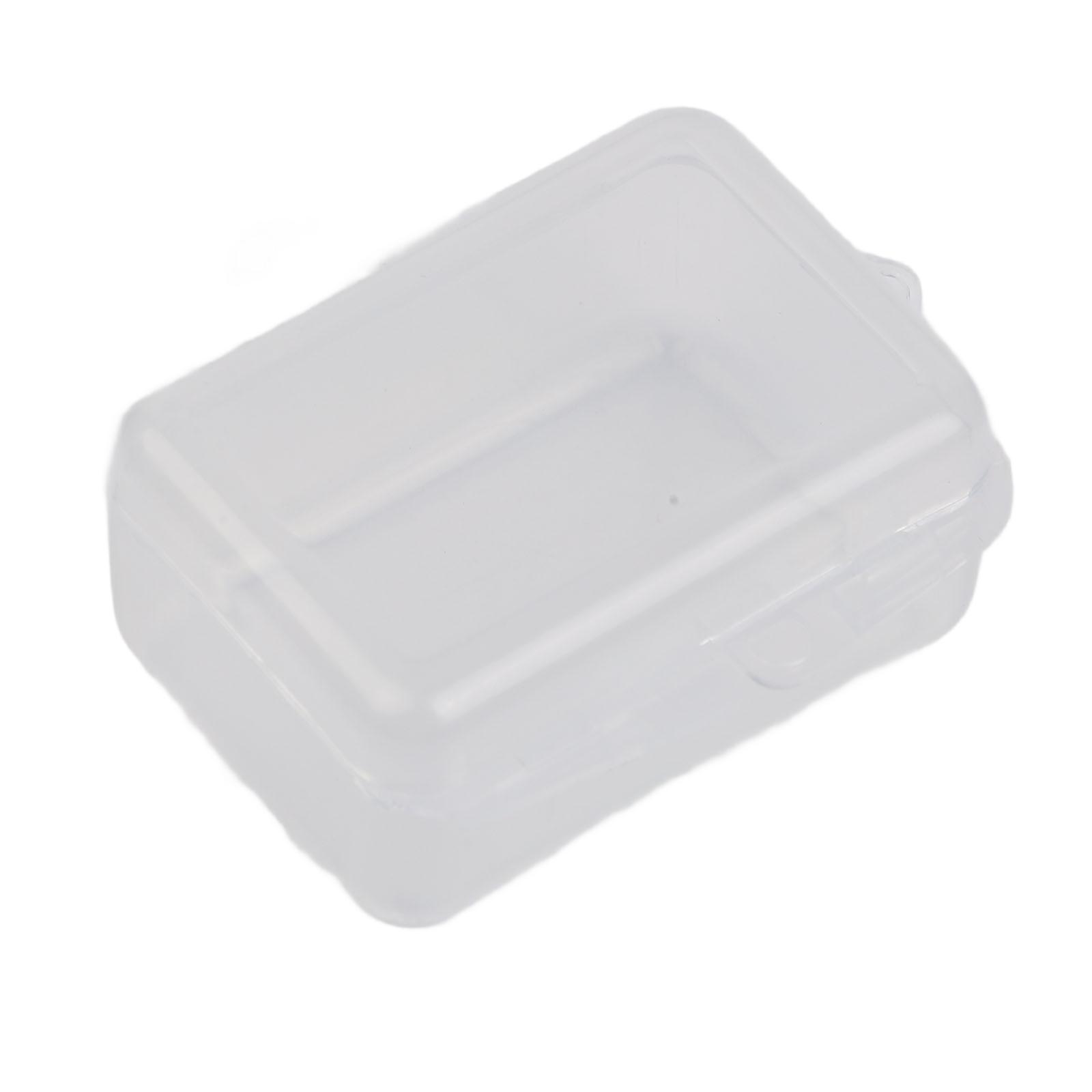 Transparent Plastic Storage Box Jewelry Storage Box Container Portable Earring Ring Earplugs Packaging Storage Case