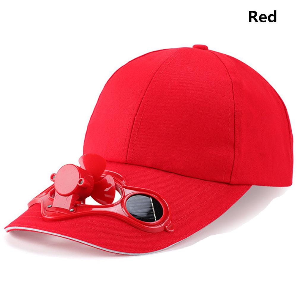 Summer Outdoor Quick-drying Cooling Novelty Travel Hat Sun Visor Fan Baseball Hat Sport Cap