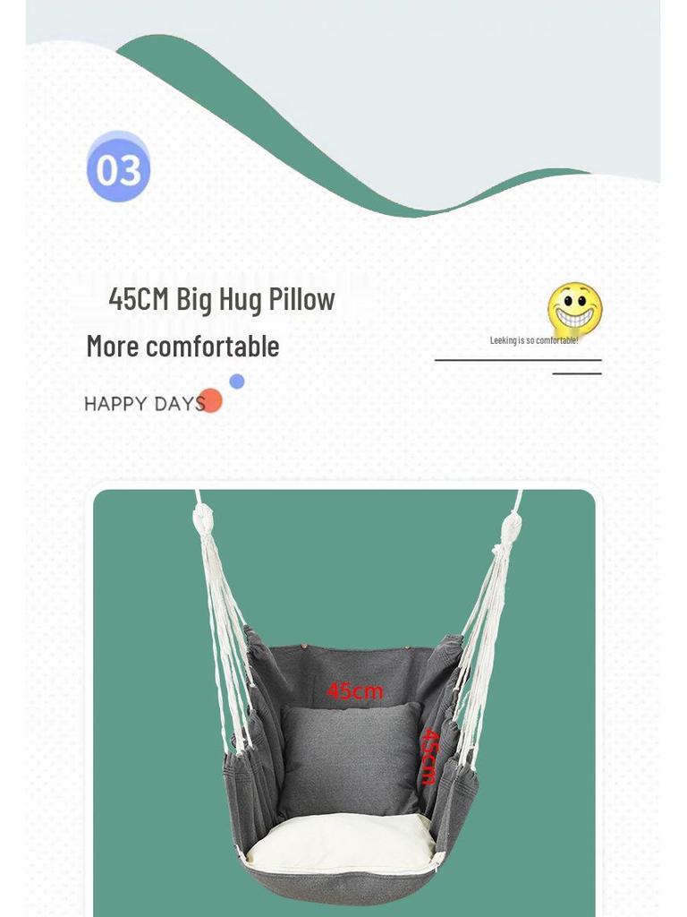 Hammock Swing Chair: Dormitory & Cradle for Students