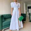 Women's Style Commuter Short Sleeve Swing Dress