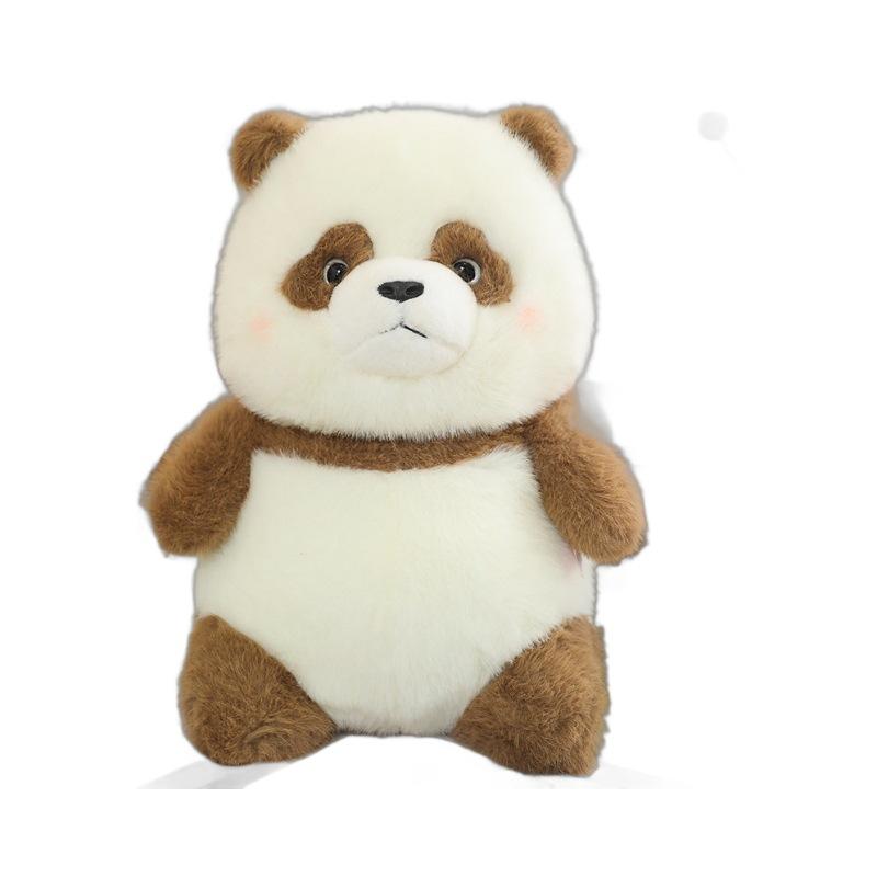 Golden Mink Bubble Panda Cute Toy Cartoon Giant Panda Grab Machine Doll Children's Holiday Gift Plush Doll