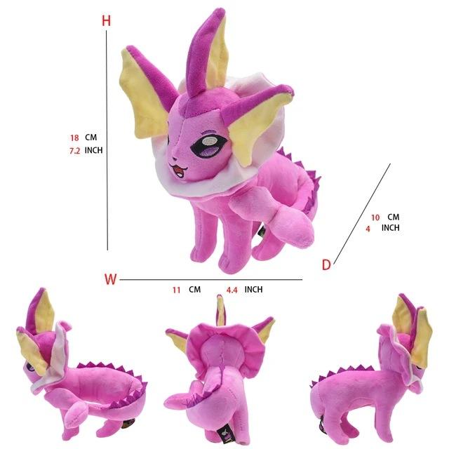 18Cm Pokemon Eeveelution Plush Toys Series 24 Styles Sstanding Sitting Posture Sofa Hug Pillow Desktop Ornament Periphery Gifts