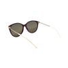 Gucci Slim Construction Lightweight Holiday Travel Sunglasses GG1268SA Women's Burgundy