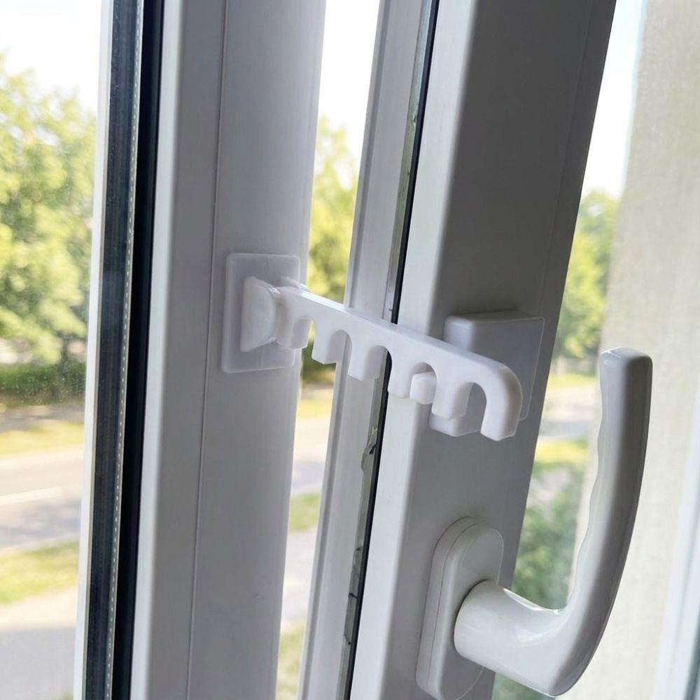 5 Gears Door Window Windproof Hooks Anti-Collision Child Safety Window Lock  Baby Family