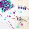 1 Set Knitting Markers Stitching Markers with Yarn Needle Knitting Tool Large Eye Sewing Needle Knitting Needle
