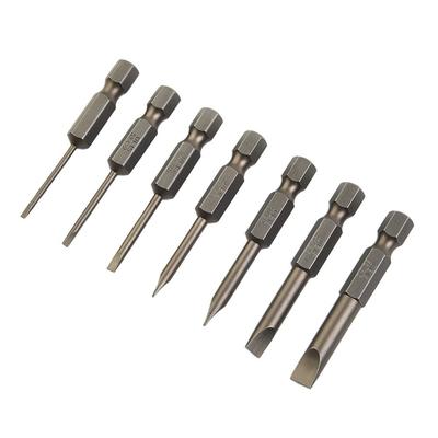 2.0 Schraubendreherbit 3.0 5.0 50mm 6.35mm Schaft 7PCS