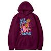 Out of my mind graffiti autumn/winter hoodie hip-hop street college classic pullover daily fashion casual warm hoodie gift