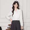 Women's V-Neck Wrinkle-Free Chiffon Blouse