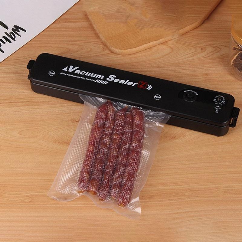 Portable Automatic Food Vacuum Sealer Machine Household Vacuum Packaging Machine Mini Plastic Sealer for Kitchen Food Preservation
