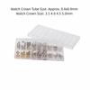 Full Set Mixed Set Watch Crown Tube Set Assortment Box Watch Stem Parts Watch Repairing Accessory Professional Repair