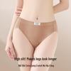 Autumn Mid-Waist Cotton High-Cut Panties for Girls