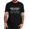 Music Literacy Matters I Like To Eat T Shirt Funny Meme Music Lovers Gift Men Women Clothing Summer Casual Cotton Tshirts