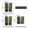 Set Of 2 Filtering Curtains Excluding Rods Non Movable Without Batteries Tropical Tiger Use Bedrooms Living Rooms Curtain For Area Made Polyester