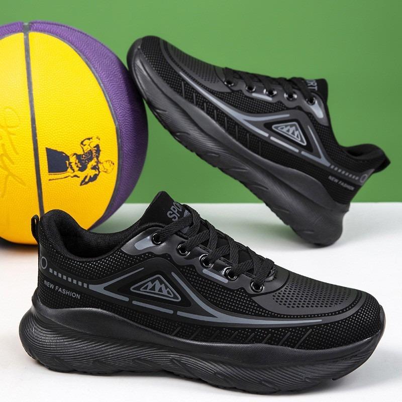 Men's Shoes Autumn New Leather Waterproof Lightweight Comfortable Running Sneakers Daily Casual Business Men's Shoes