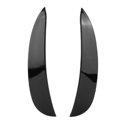 2 Pcs Front Bumper Canard Car Spoiler Wing Car Adaptations Replacenment for Mercedes Benz E Class