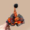 Bow Pumpkin Hair Clips Ghost Witch Hat Hairpins Halloween Hair Clip  Halloween Hair Accessories