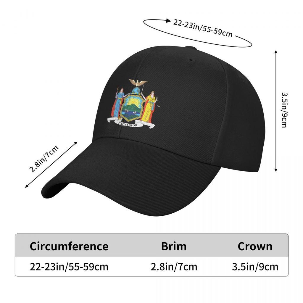 Seal of New York State Baseball Cap funny hat Vintage For Man Women's