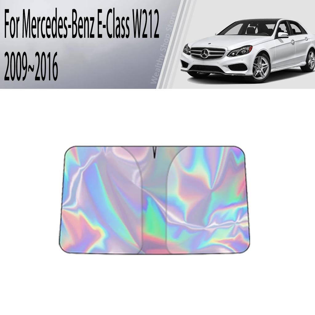 Car Sun Visor For Mercedes-Benz E-Class W212 W213 W214 2009~2025 Front Windshield Sunshade Heat Ulation Summer Accessories