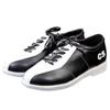Brand FL Unisex Bowling Boots Size 33-47 Pu Leather Black Sliver Sports Premium for Bowling Enthusiasts Private Shoes