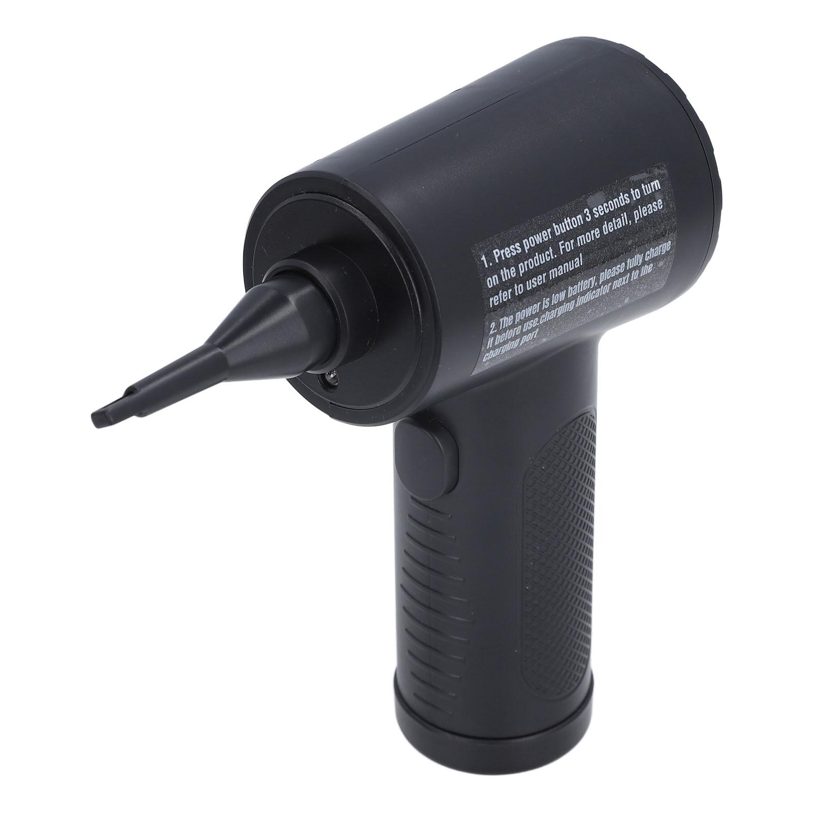 

Беспроводной сжатый воздух Пылесос 51000 об/мин Перезаряжаемый ПК Глубокая очистка Ручной струйный сухой воздуходув для