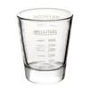 Shot Glass Measuring Cups Espresso Jigger with Scale Heavy Glass Cups for Kitchen Bar Accessories Baking Cooking