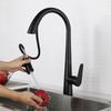 Rubinetto da Lavabo a Scomparsa con Doccetta Estraibile Rubinetto da Superficie Rubinetto per Lavabo Bagno Rubinetto da Cucina Rubinetto Miscelatore Monoforo