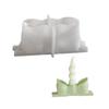 Innovative Silicone Mold Stylish Bowknot Shape Silicone Candle Holder Mold for DIY Crafting and Home Decoration