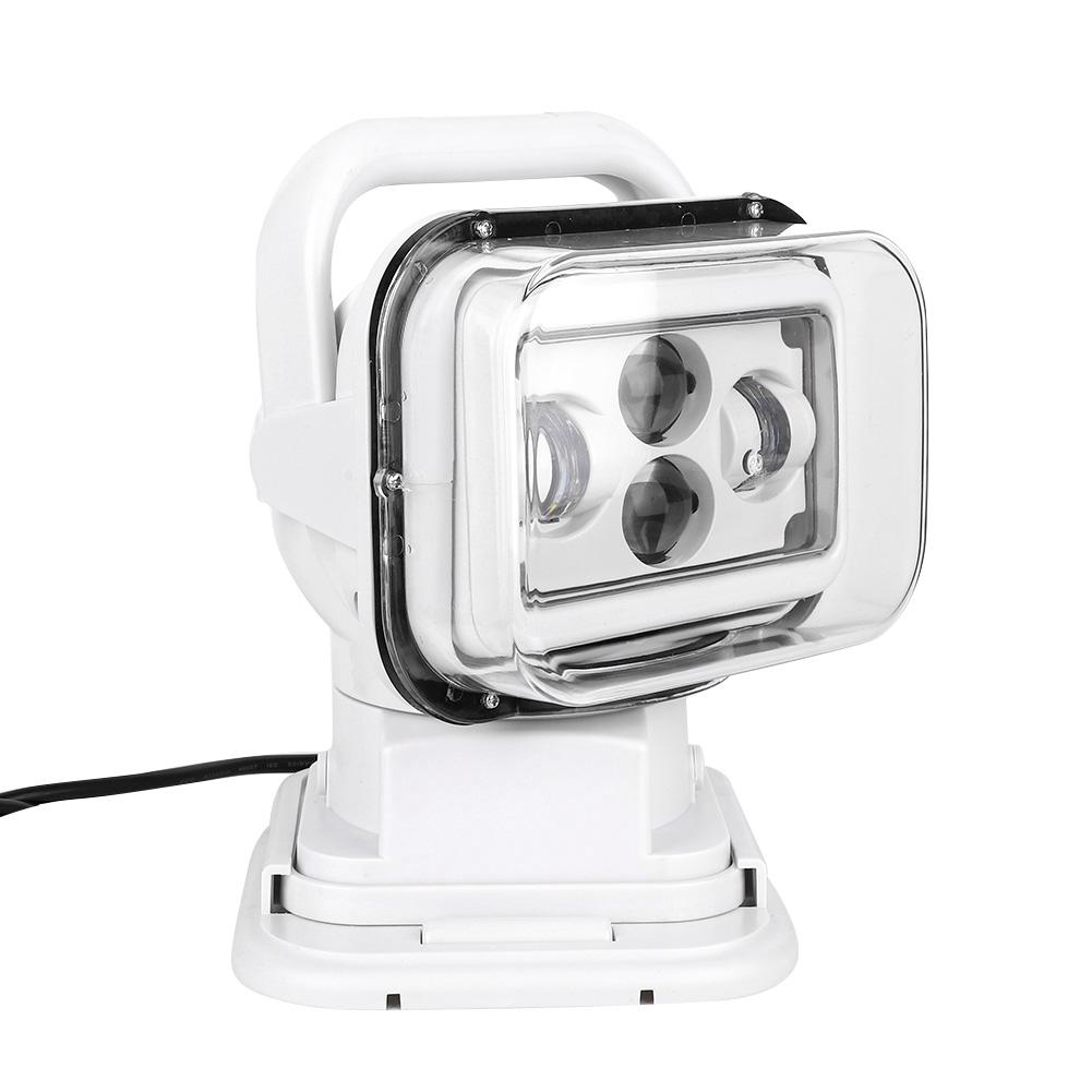 

Водонепроницаемый светодиодный фонарь мощностью 60 Вт, белый, с дистанционным управлением, прожектор, рабочая лампа для автомобиля, яхты, внедорожника