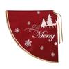 Party Supplies Cloth/Linen DIY New Year Xmas Tree Skirt Floor Mat Cover Christmas Carpet Xmas Decor