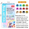 2026New Nail Art Pen Graffiti Pen Nail Painting Pen DIY Quick-drying Color Hook Line Acrylic Marker Pen