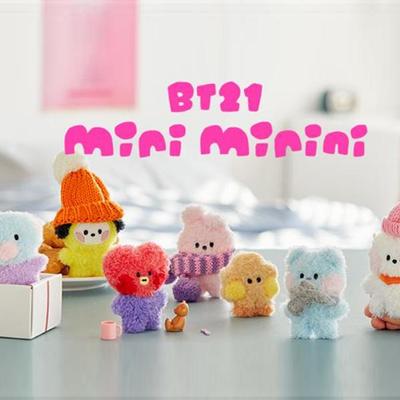 Line Friends BT21 Mini Mini Bebek (7 Seçenek)