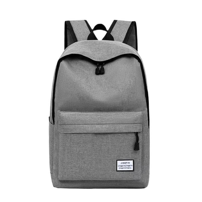 Men's Korean Style Canvas Backpack - Large Capacity for Students, Computers, and Travel