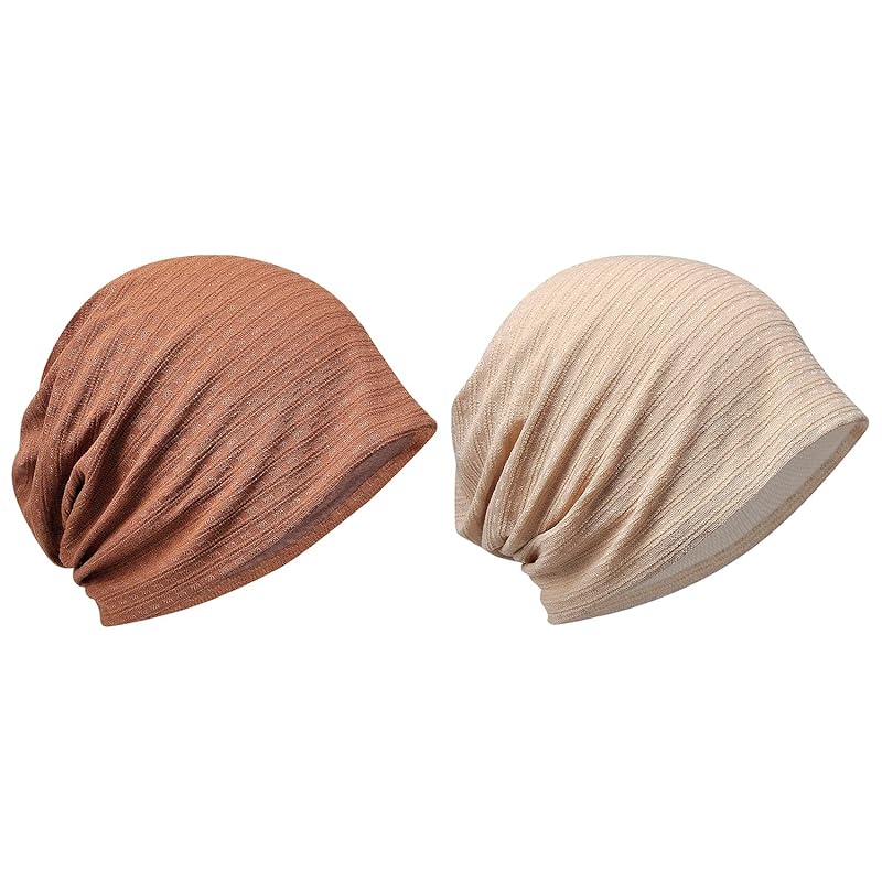 

[Pawinpaw] knit hat summer knit spring summer Autumn [Cotton/2-layer structure/Sweat-absorbent/quick-drying/Thin] cotton hat Plain color Antibacterial