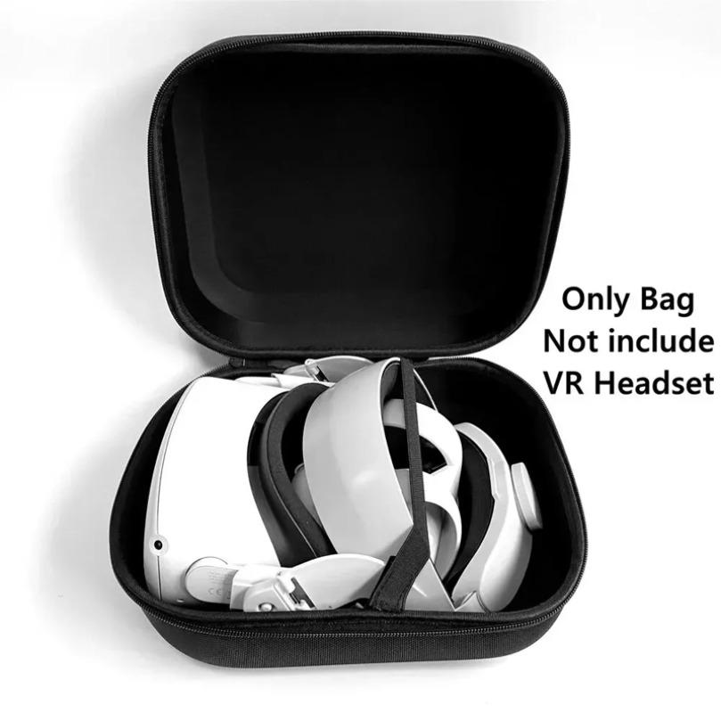 Bag For Oculus Quest 2 /Meta Quest 3/ Pico 4 Case Portable Boxes VR Headset Travel Carrying Case Hard EVA Storage Box Bag