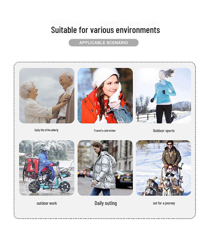 Cross-border USB Nine-Zone Smart Heating Vest: Electric Warmth and Constant Temperature for Couples