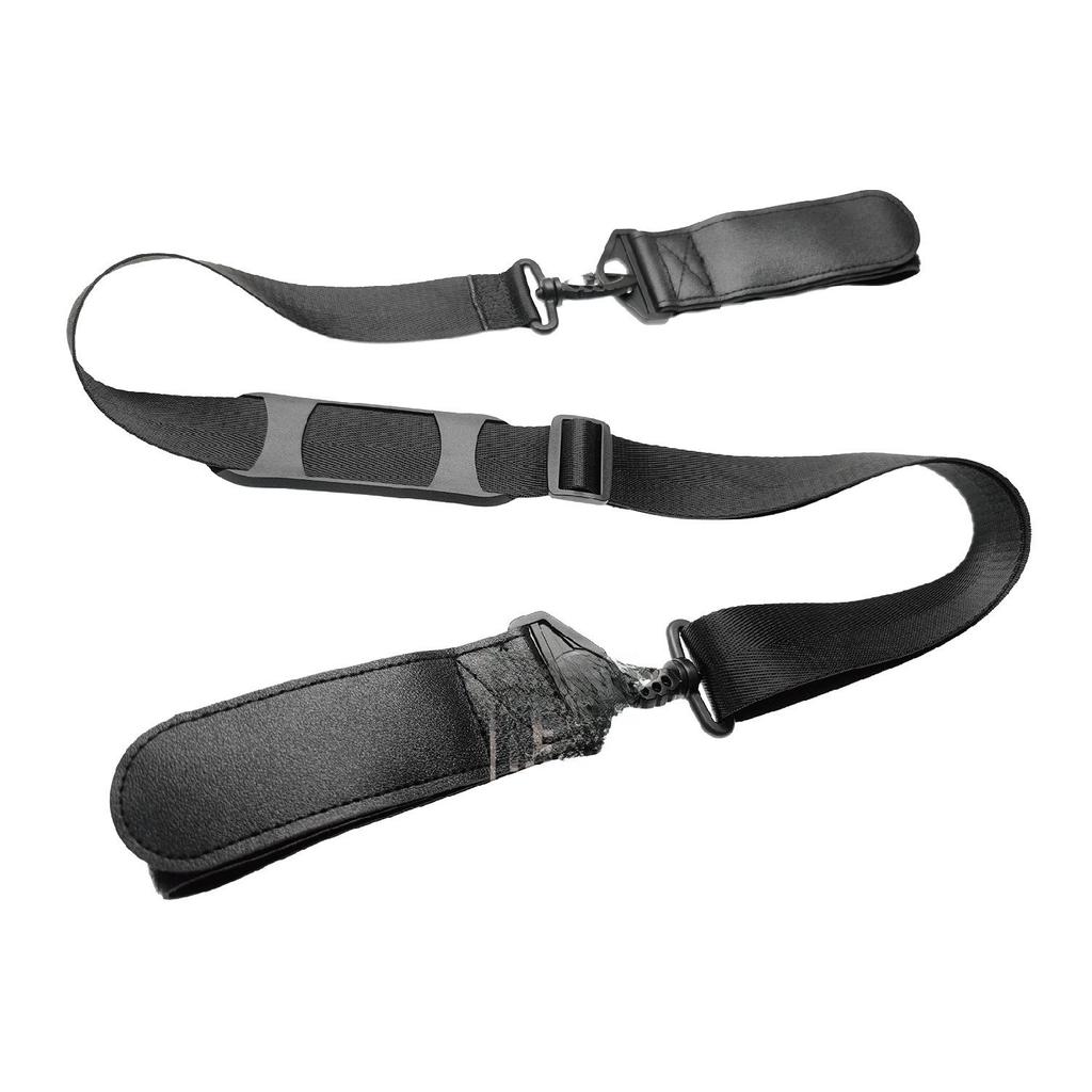 Adjustable Leather Hand-Held Ski & Snowboard Bindings with Straps