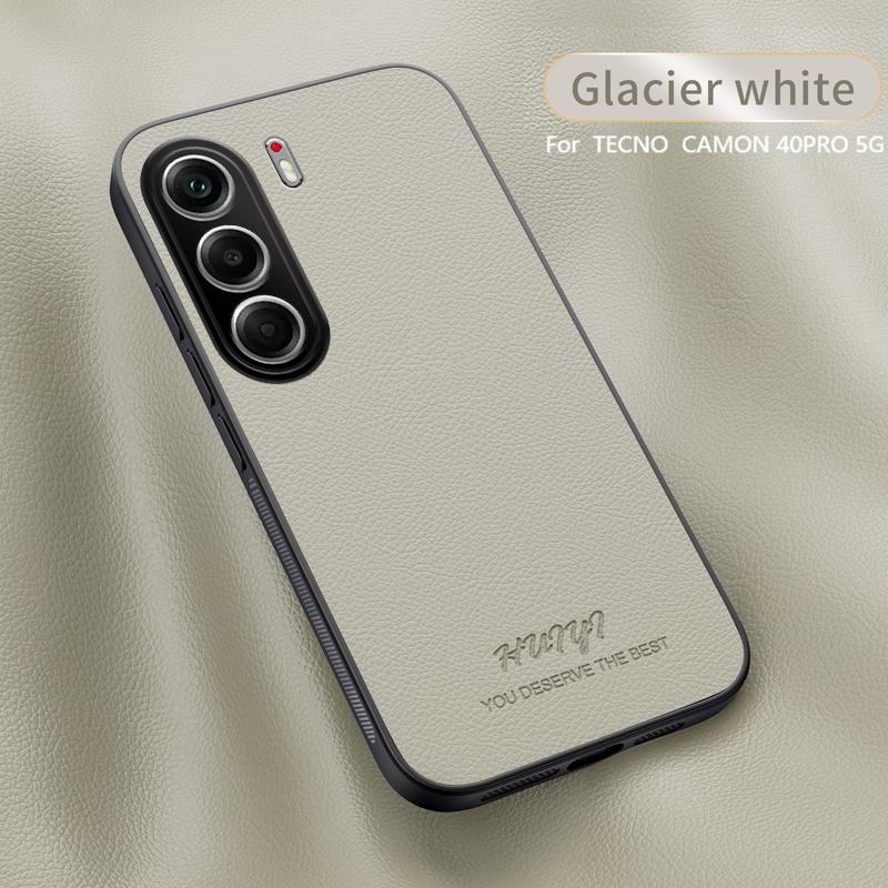 Luxury Business Leather Soft Frame Magnetic Cover For Infinix Tecno Camon 40 Pro Camon40Pro 5G Phone Cases Capa