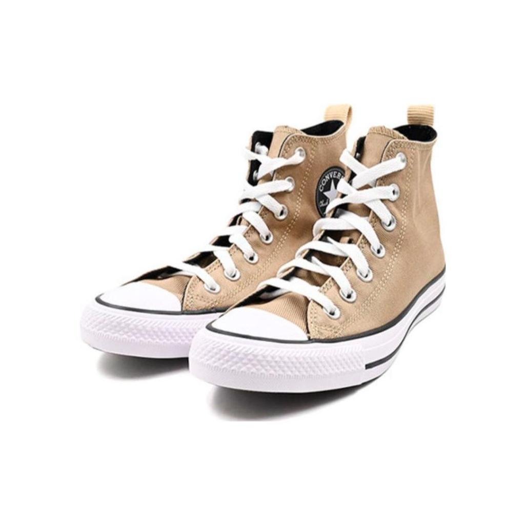 Converse Chuck Taylor All Star Comfortable Casual Durable Breathable High-Top Canvas Shoes Unisex Sneakers Brown A02780C