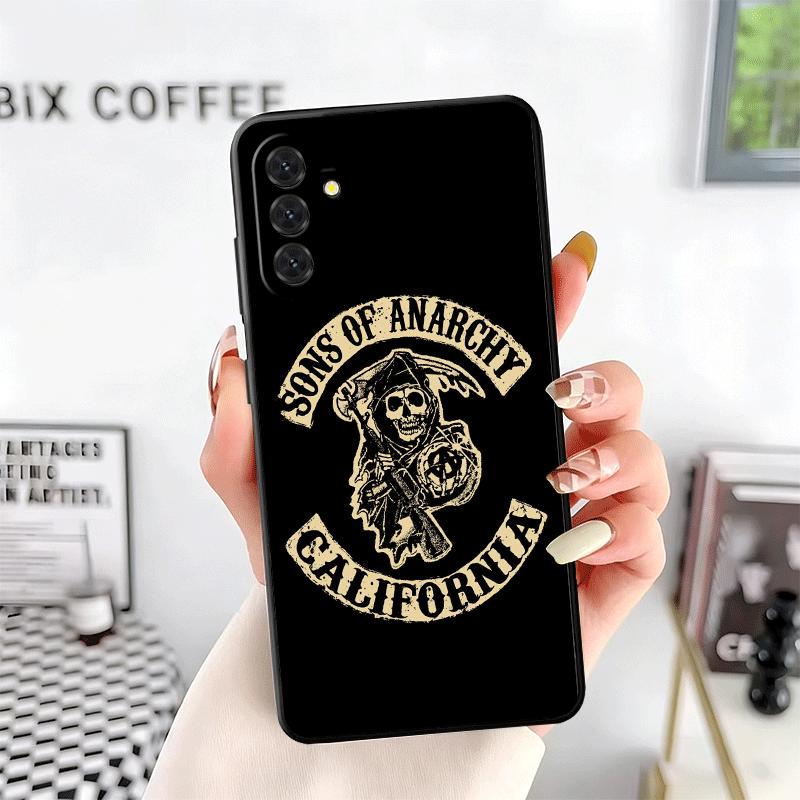 Sons Of Anarchy Soft Phone Case for Samsung A17 A37 A57 A16 A26 A36 A56 A15 A25 A35 A55 A14 A24 A34 A54 A13 A23 A33 A53 A52 A12